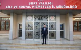Devlet korumasında yetişen Sabri Sidar, Siirt Aile ve Sosyal Hizmetler İl Müdürü olarak atandı