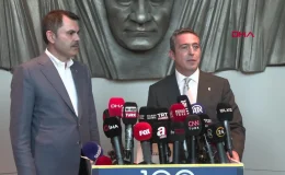 İBB Başkan adayı Kurum’dan, Fenerbahçe Başkanı Ali Koç’a ziyaret