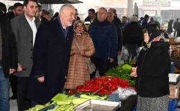 Isparta Belediye Başkanı Şükrü Başdeğirmen, Davraz Mahallesi Kapalı Pazaryerinin açılışını gerçekleştirdi