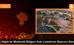 Niğde Merkez İlçe Seçim Kurulu Başkanlığından Askı Süresi Duyurusu