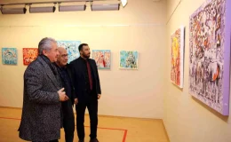 Ressam Pınar Kanber’in ‘Kervansarayların İzinde’ Temalı Sergisi SANKO Sanat Galerisi’nde Açıldı