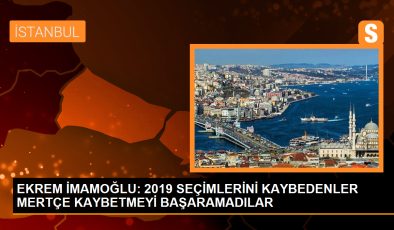 İmamoğlu: 2019 seçimlerini kaybedenler mertçe kaybetmeyi başaramadılar