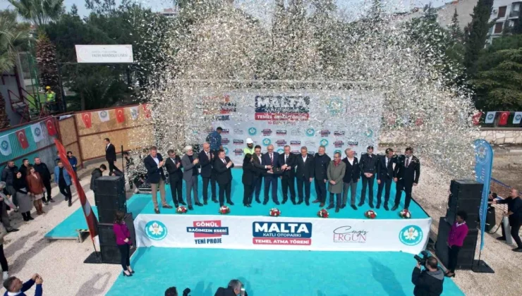 Manisa Büyükşehir Belediyesi Malta Katlı Otopark Projesi’nin Temel Atma Törenini Gerçekleştirdi
