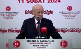 MHP Genel Başkanı Devlet Bahçeli Ankara’da konuştu