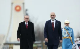 Cumhurbaşkanı Erdoğan, Arnavutluk Başbakanı Rama’yı Türkiye’ye resmi ziyarette karşıladı