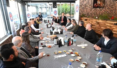 Denizli Ticaret Odası Başkanı Uğur Erdoğan, üyeleriyle sektörel gelişimleri değerlendirdi