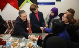 Tepebaşı Belediye Başkanı Ahmet Ataç ve CHP Eskişehir Büyükşehir Belediye Başkan Adayı Ayşe Ünlüce, EYBİLDER’i ziyaret etti