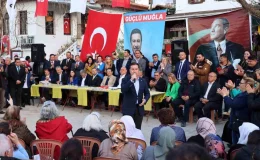 Ahmet Aras, Muğla’da seçim çalışmalarına devam ediyor