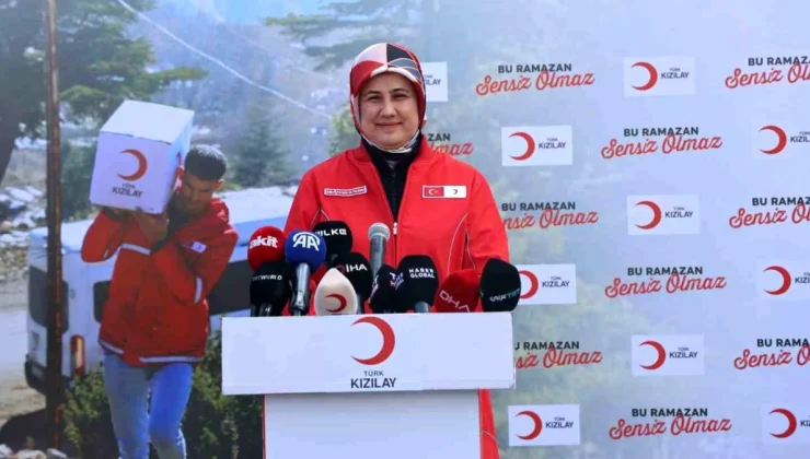 Türk Kızılay, Ramazan kampanyasını Hatay’da başlattı