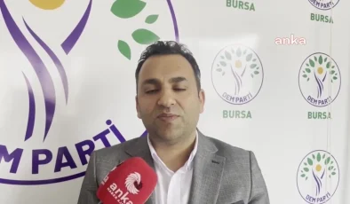 DEM Parti Bursa Büyükşehir Belediyesi Eş Başkan Adayı İhsan Seylan: ‘Kendi adaylarımızla yerel seçimde güçlü kazanımlar elde edeceğiz’