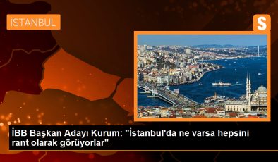 İBB Başkan Adayı Murat Kurum: İstanbul’da ne varsa hepsini rant olarak görüyorlar