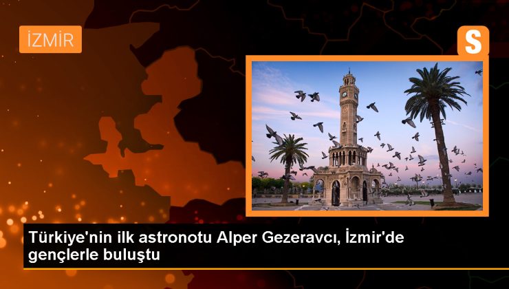 Türkiye’nin ilk astronotu Alper Gezeravcı, Ege Üniversitesi’nde gençlerle buluştu