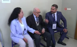 ‘Baba’ dediği yakınıyla rakip olan genç aday başarılar diledi