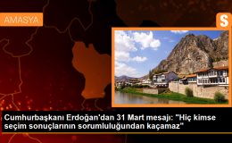 Cumhurbaşkanı Erdoğan: Seçim sonuçlarının sorumluluğundan kaçınamazsınız