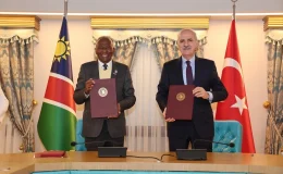 TBMM Başkanı Numan Kurtulmuş, Namibya Ulusal Meclisi Başkanı Peter Katjavivi’yi ağırladı