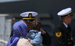 TCG Kınalıada Korveti Japonya Seyri İçin İzmir’den Uğurlandı