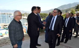 Ulaştırma ve Altyapı Bakan Yardımcısı Durmuş Ünüvar, Fethiye’de Denizcilerle Buluştu