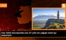 Van Gölü Havzasında Mart Ayı Rekor Yağışla Geçti
