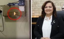 Afyonkarahisar Belediyesi’nde makam odasını çeken gizli kamera düzeneği bulundu