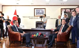 CHP Genel Başkanı Özgür Özel, Denizli Büyükşehir Belediye Başkanı Bülent Nuri Çavuşoğlu’nu Ziyaret Etti