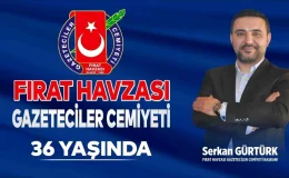 Fırat Havzası Gazeteciler Cemiyeti 36. Yılını Kutluyor