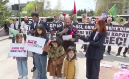 İsrail’in Gazze’deki işgal ve katliamları protesto edildi
