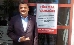 Süleymanpaşa Belediye Başkanı Volkan Nallar Mal Varlığını Beyan Etti