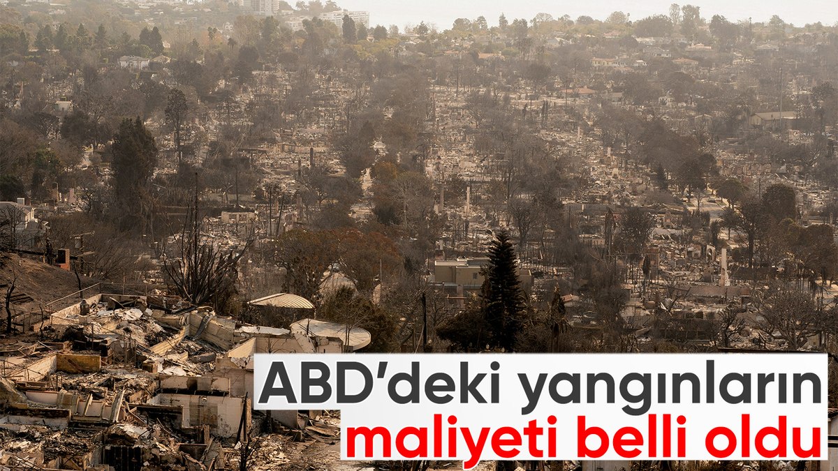ABD’deki yangınların neden olduğu ekonomik kayıp 250 milyar doları aşacak