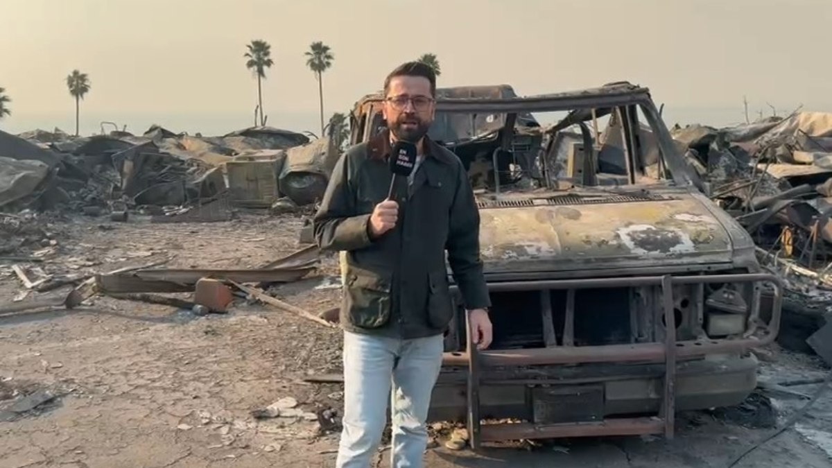 Ensonhaber yazarı Adem Metan, Los Angeles’taki son durumu anlattı